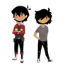 Keith Kogane and Nico di Angelo