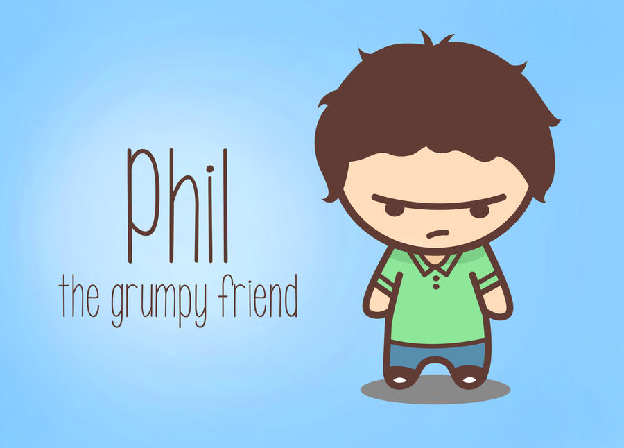 the grumpy friend by patione on DeviantArt