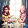 SS: Tea party with Elsa and Belle