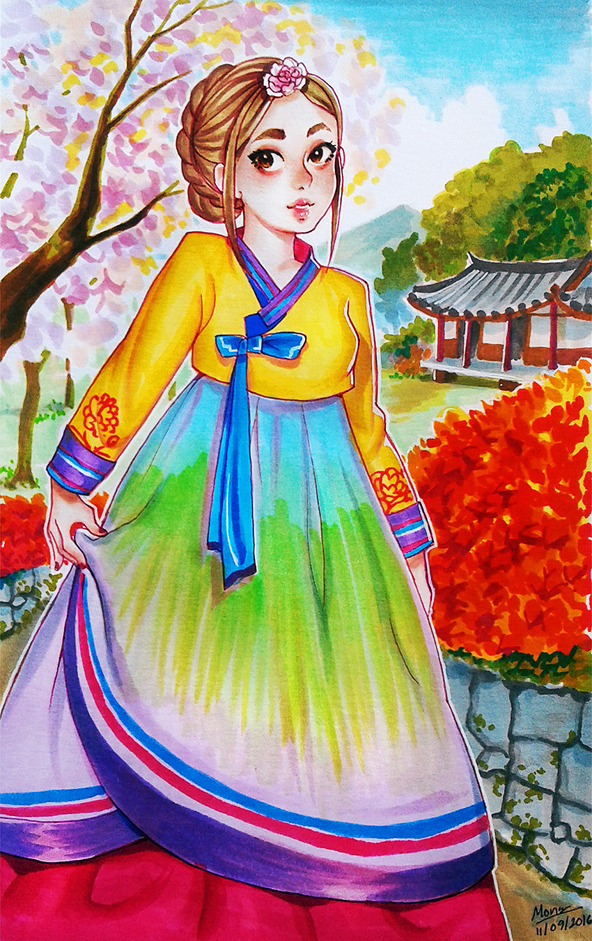 Hanbok Girl