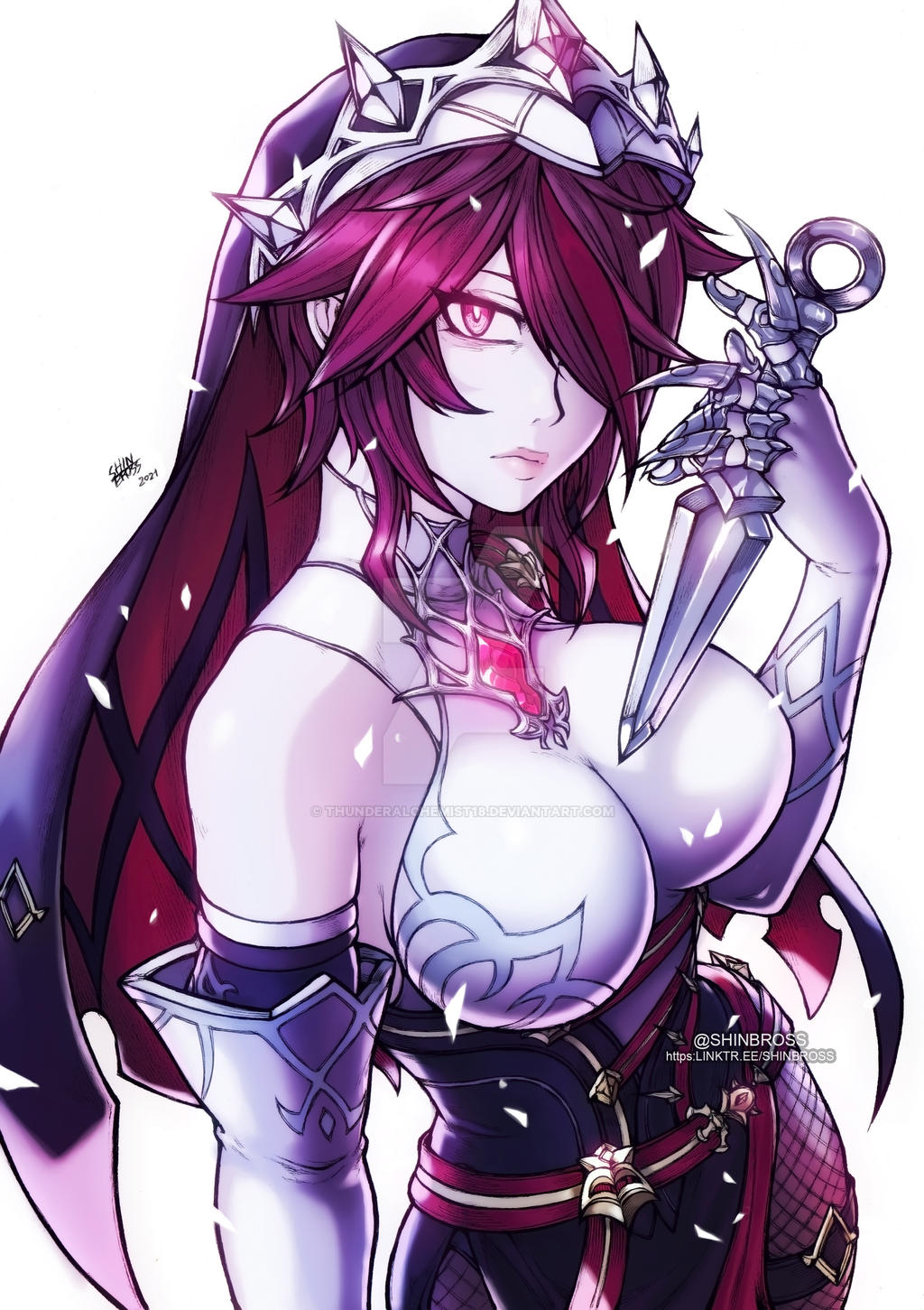 Rosaria Genshin Impact By Thunderalchemist18 On Deviantart Rosaria Genshin Impact By Thunderalchemist18 On Deviantart