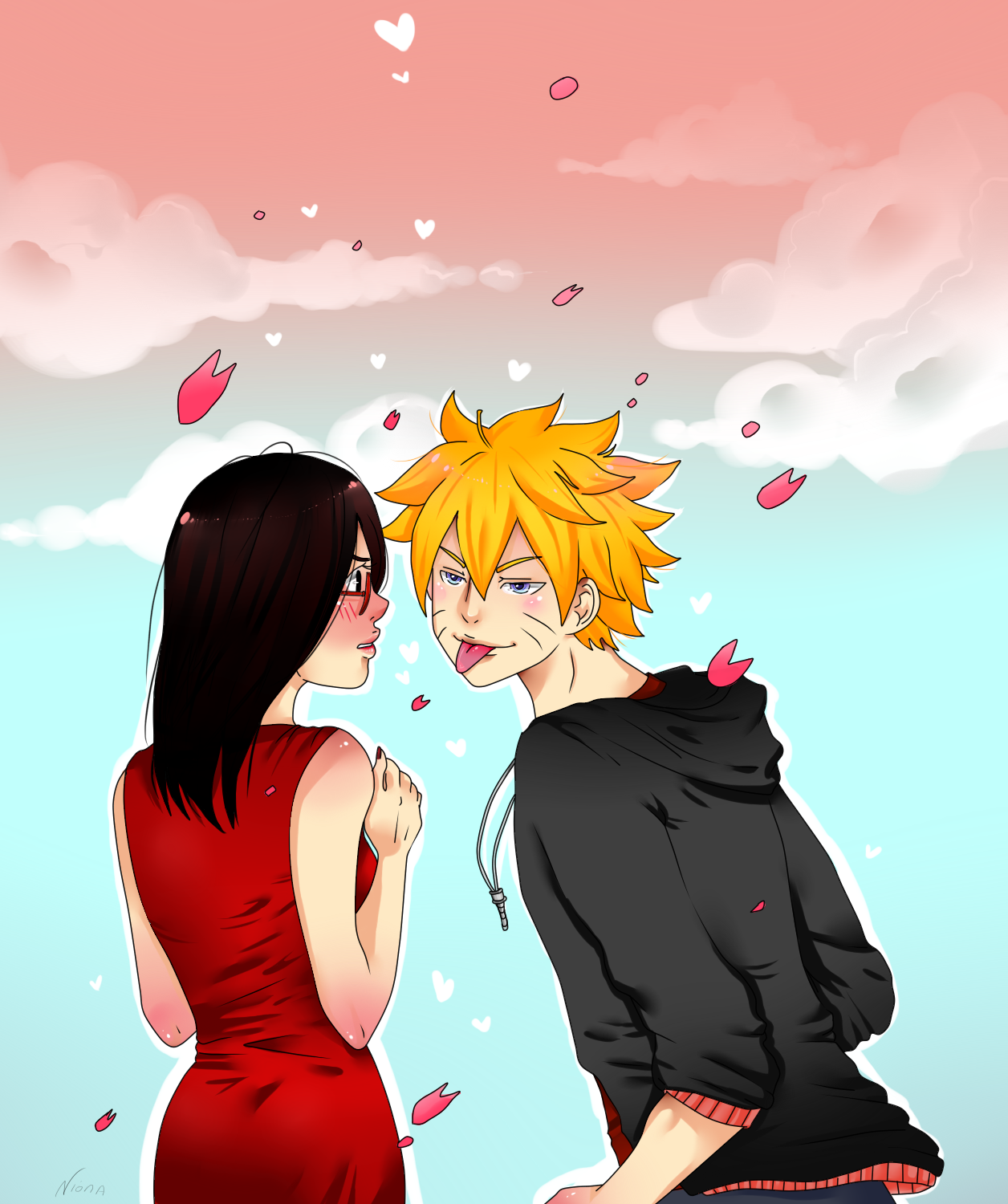 Boruto x sarada :p