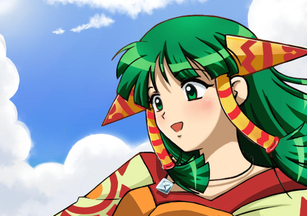 Feena Grandia_-_Feena in Sky Fanart by MANGA-ra on DeviantArt