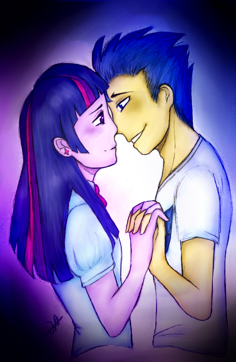 Twilight x Flash (+Speedpaint)