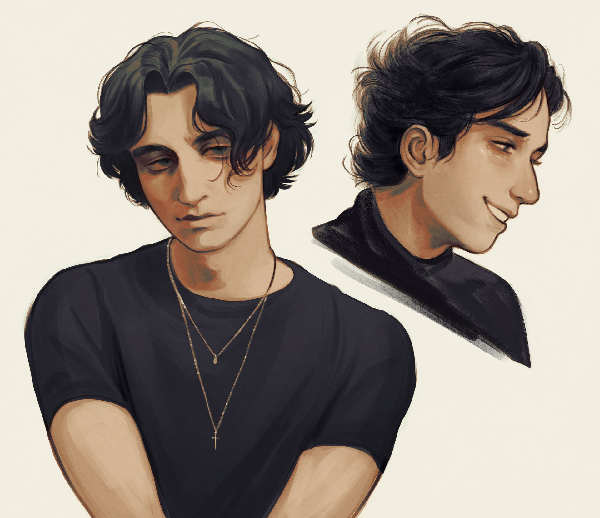 Raven (Tamino studies) by Blaye-Art on DeviantArt