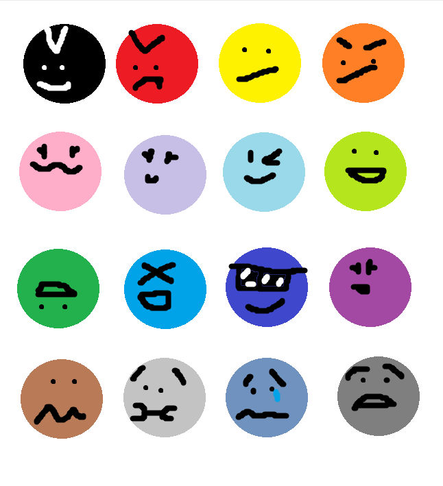 I made these color characters by ThePhillipUseful1955 on DeviantArt