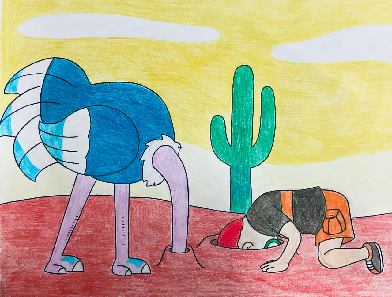 Leo Strut Strut and Leo looking in the Sand by jacksonlillard75 on DeviantArt