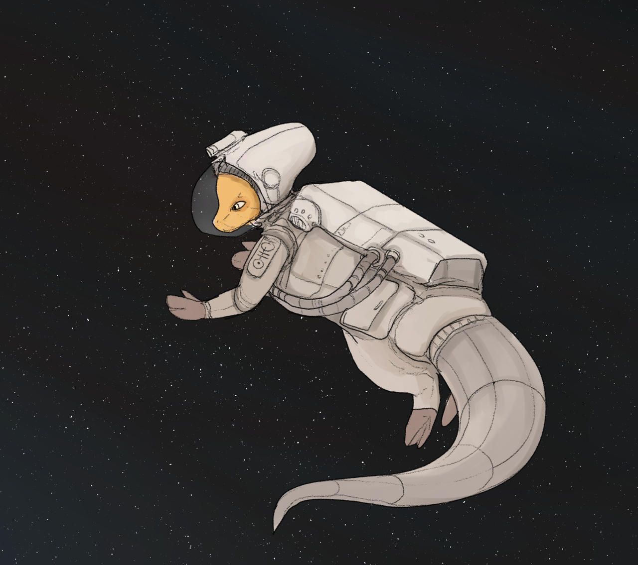 Lizard Spaceman Space Lizard by caba111 on DeviantArt