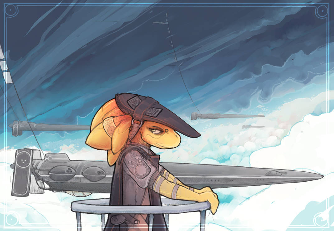 captain lizard by caba111 on DeviantArt