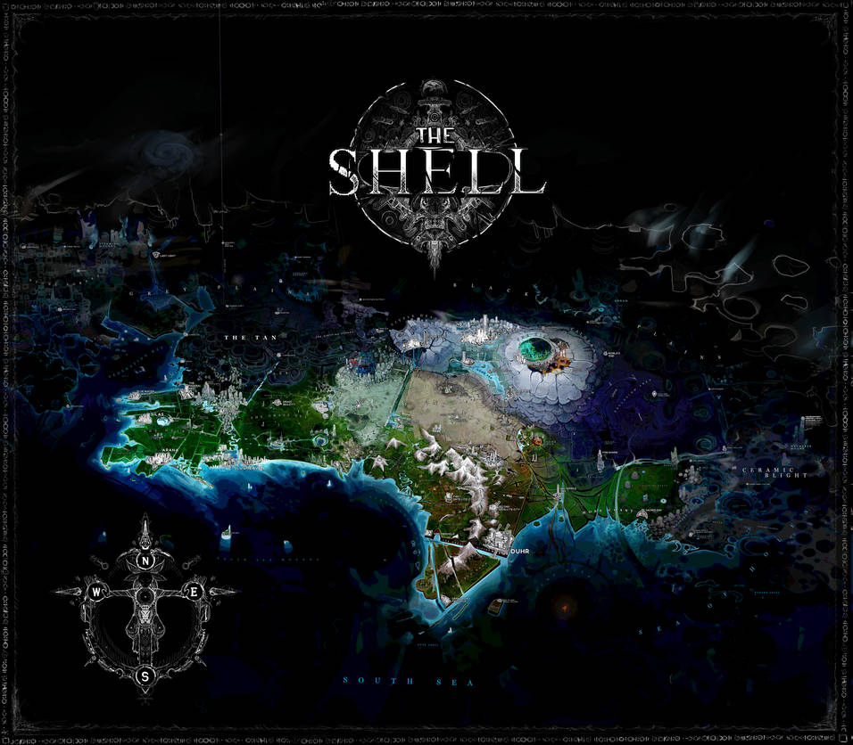 A big map of The Shell! by caba111 on DeviantArt