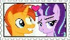 Sunburst x Starlight Glimmer Stamp by ShizukanaMono