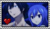 Gray x Juvia Stamp by ShizukanaMono