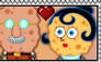 Harold SquarePants x Margaret SquarePants Stamp