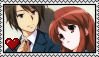 Itsuki x Mikuru Stamp by ShizukanaMono