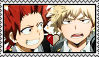 Eijirou x Katsuki Stamp by ShizukanaMono