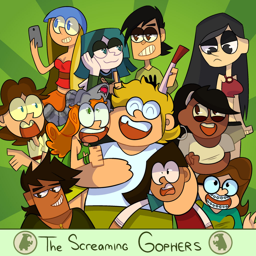 The Screaming Gophers by KitKatAngels on DeviantArt