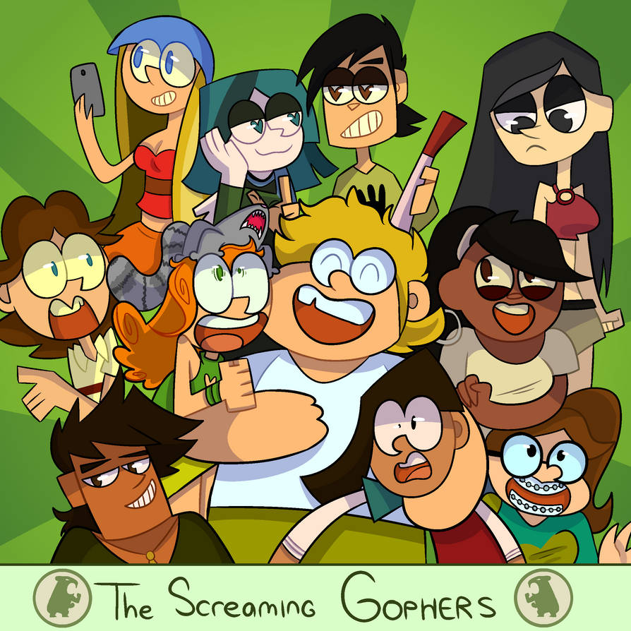 The Screaming Gophers by KitKatAngels on DeviantArt