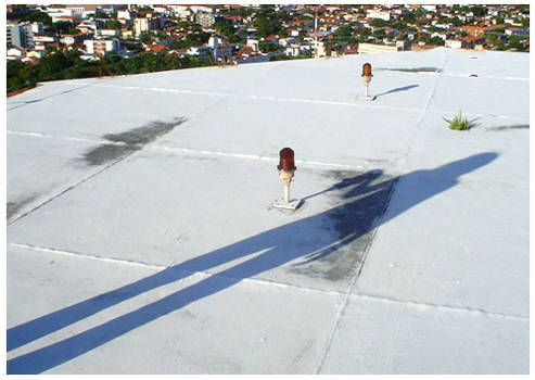 Shadow on the roof