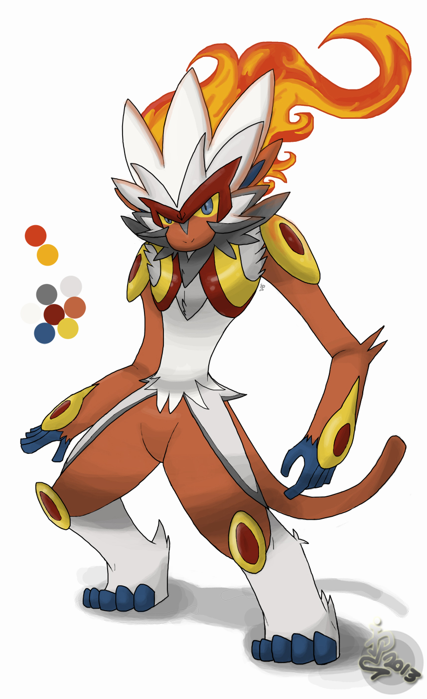 Mega Infernape!