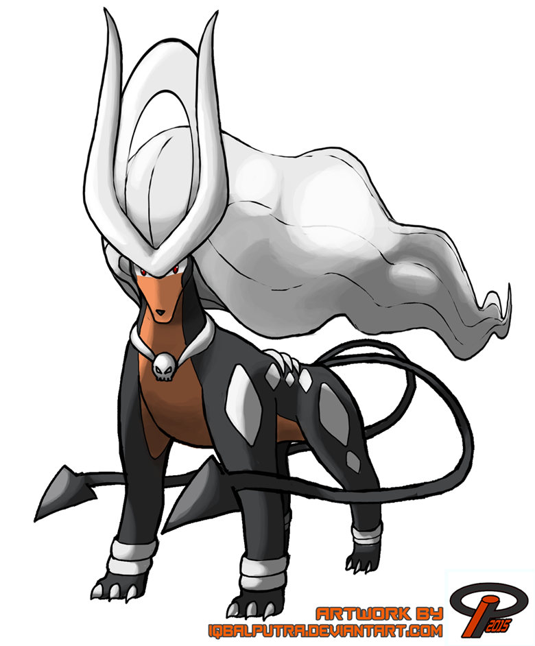 Pokemon Fusion : SUICUNE x HOUNDOOM