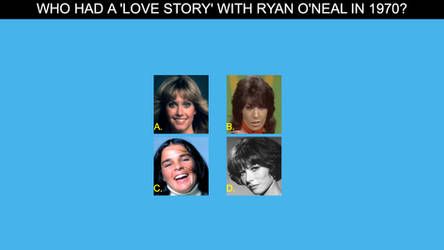 Who had a Love Story with Ryan O'Neal in 1970?