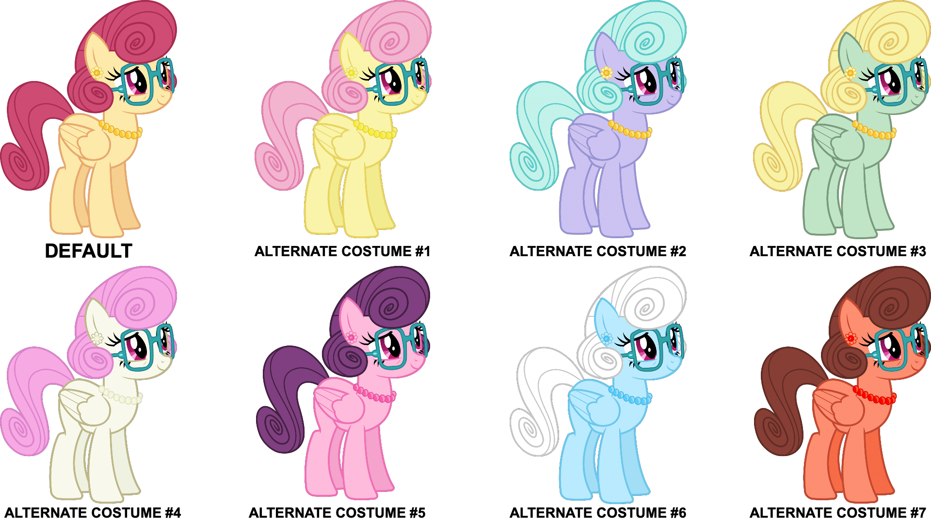 Mrs. Shy Vector Mrs. Shy Alternate Costumes by Jaredking779 on DeviantArt
