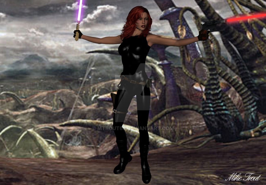 Mara Jade Skywalker on Felusia