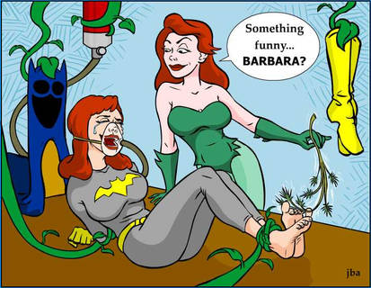Barbara Gordon/Batgirl Tickle Laughing Gas