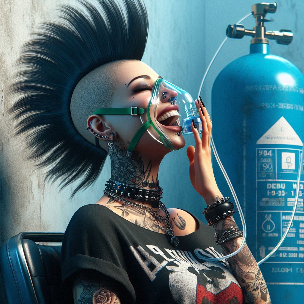 Punk Tech Deviantart Punk Rock Girl by LaughingGasZone on DeviantArt