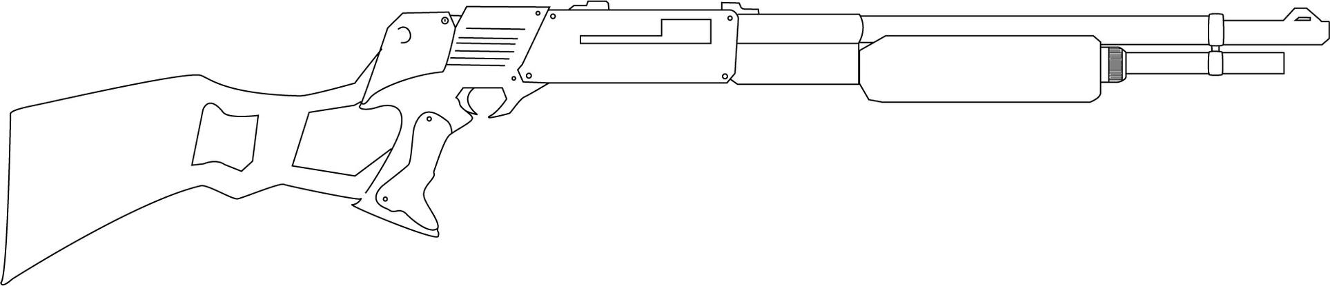 Дробовик из дерева чертежи