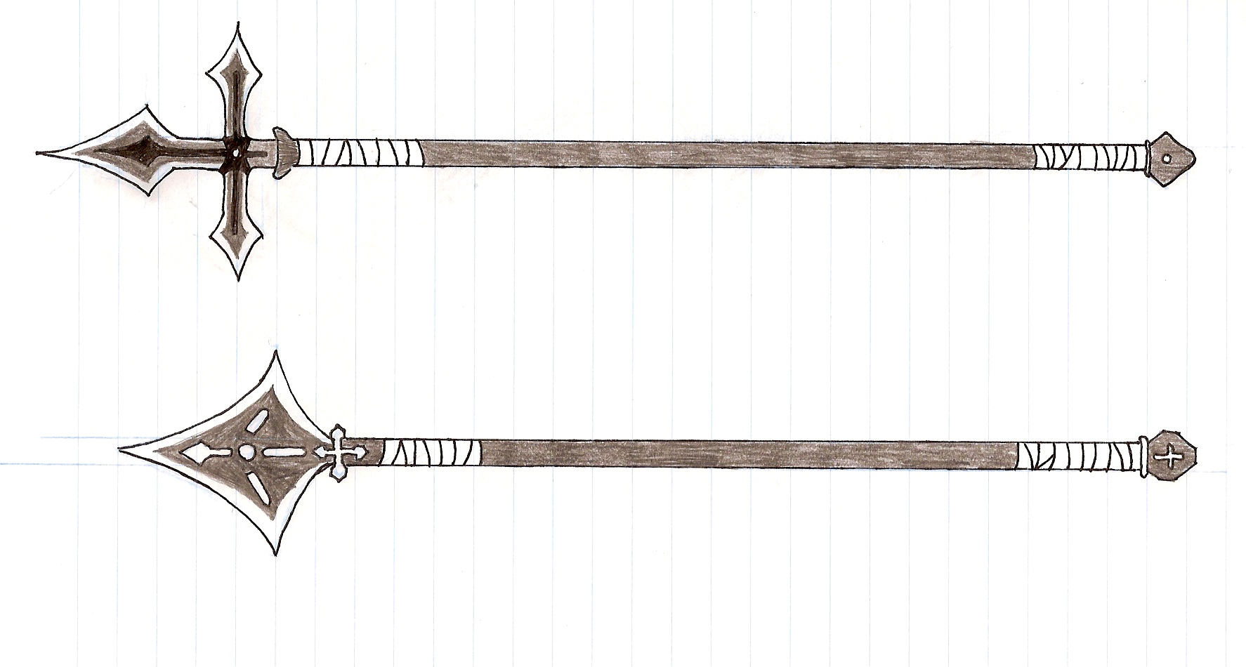 Lance Variations Weapon - Lance by Bomb18 on DeviantArt