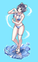 Yumi Ice Bikini from Azur Lane