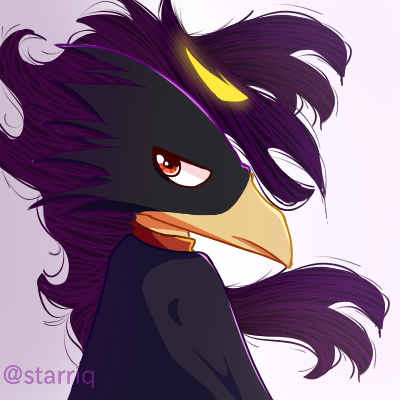Tokoyami by Starriq on DeviantArt