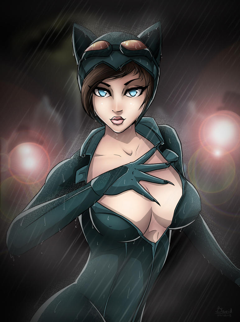 Catwoman Fan Art Anime. 