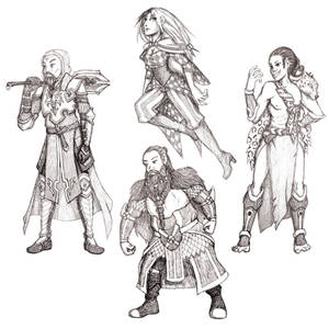 Another DnD Sketch Dump