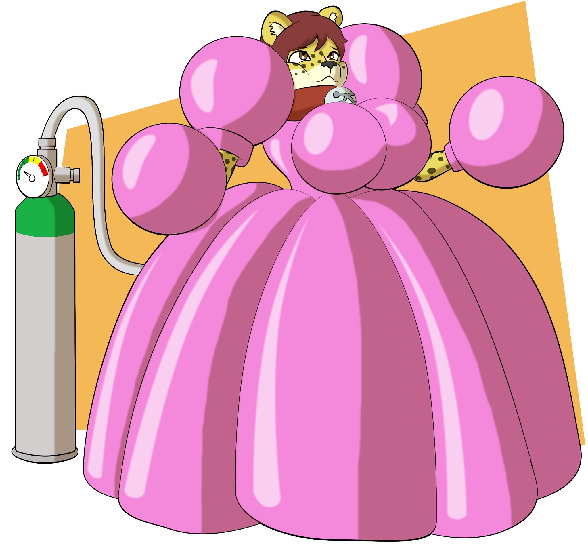 Amari inflatable balloon dress by Vytz by Vytz on DeviantArt