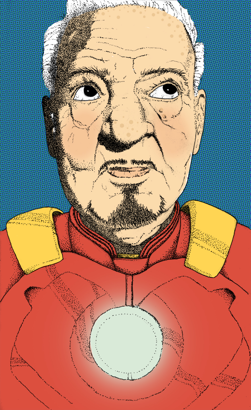 Elderly Iron Man