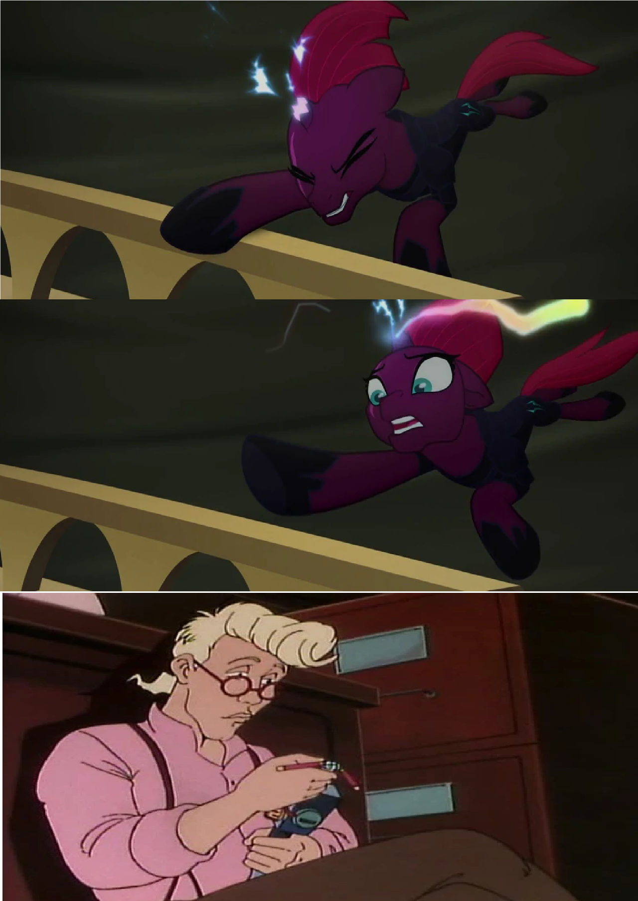 Egon Spengler (trg) Saves Tempest Shadow by cartoonworld2022 on DeviantArt