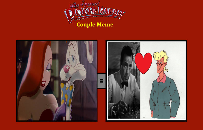 Roger Rabbit (1) couple meme - Blaingler by cartoonworld2022 on DeviantArt