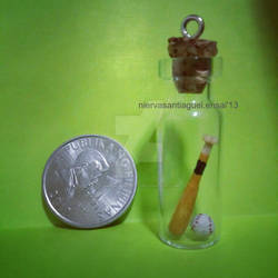 miniature baseball bat