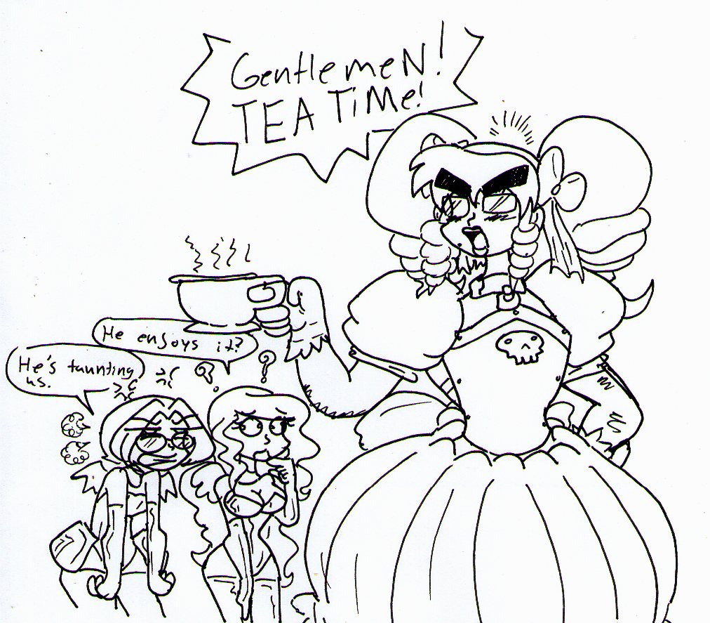 Sissy Tea Time