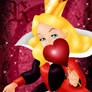 Alice queen of hearts