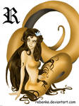 Lamia by rebenke