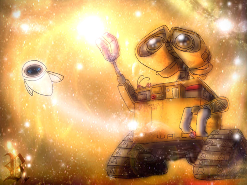 Wall.E and stars