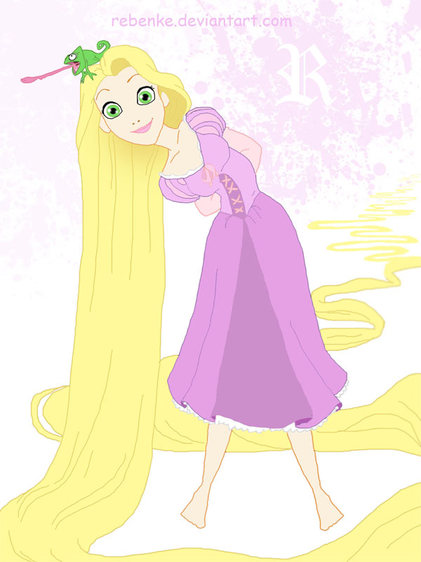 The beautiful Rapunzel