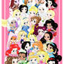 Chibi-princess-girls Disney