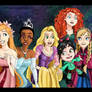 The girls of the new generation Disney