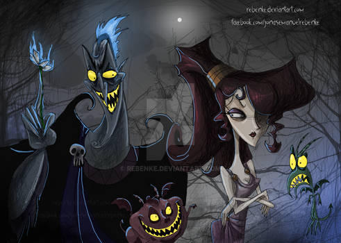 Hades and Megara Burton