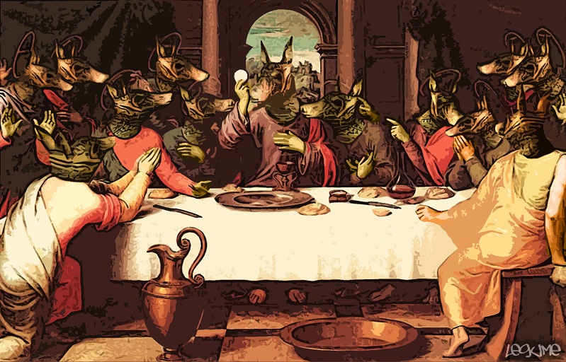 The Armadillo'S Last Supper By Doclegume On Deviantart