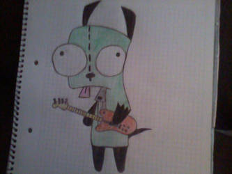 Gir rockin out!